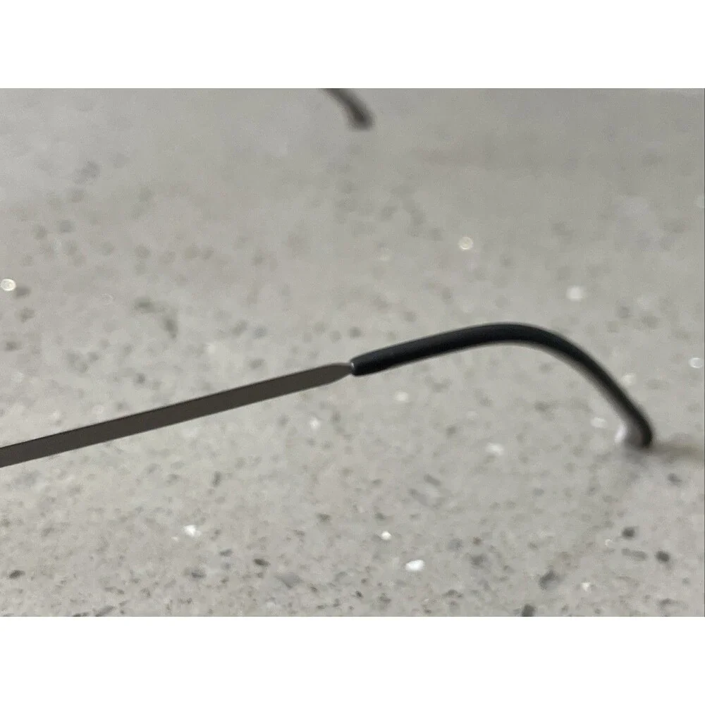 adidas Eyeglasses Frames ONLY a945 60 6055 Grey Rectangular Full Rim 45-18-120